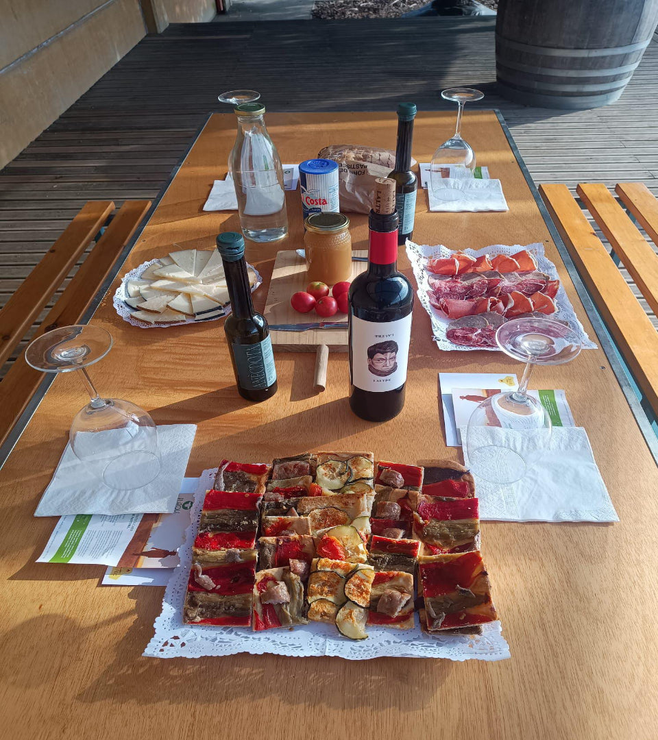 Visita de Lagravera con cata de 4 vinos con almuerzo